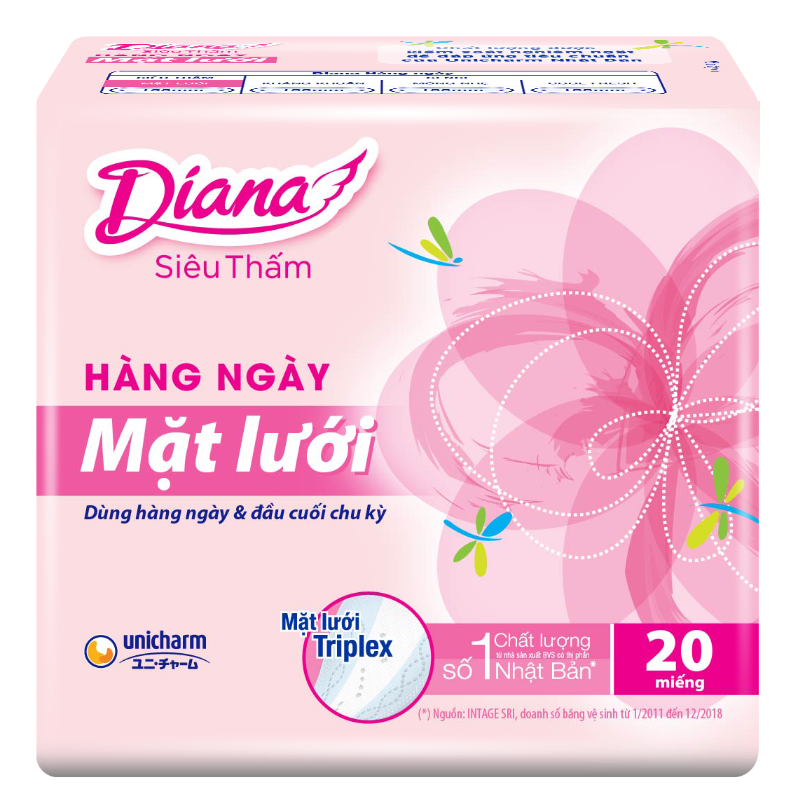 Diana Hàng Ngày Mặt Lưới Siêu Thấm